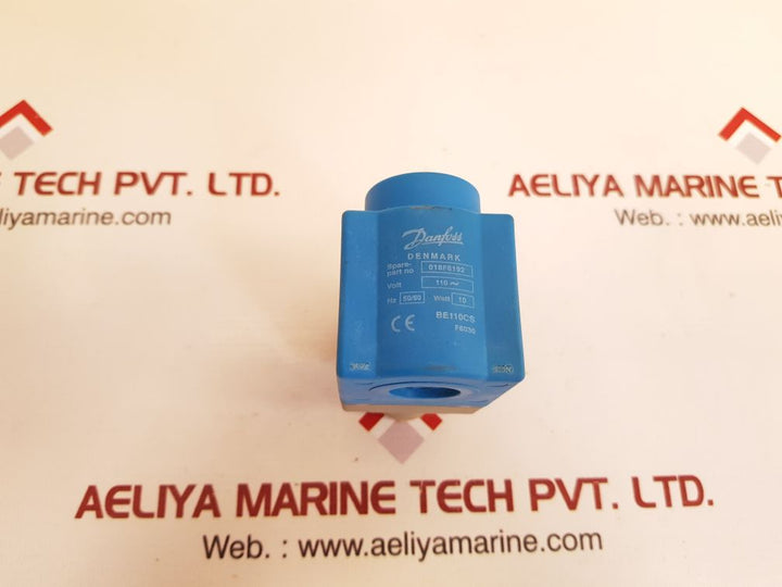 Danfoss 018f6192 solenoid coil be110cs New
