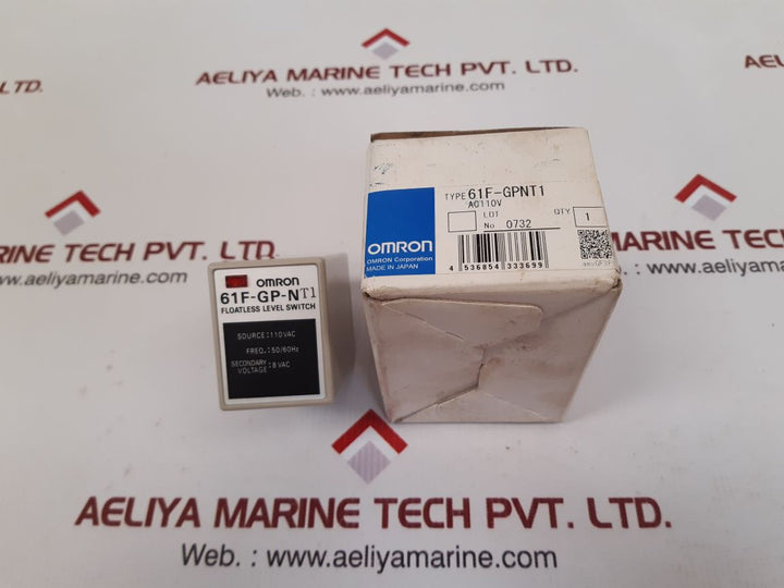 Omron 61f-gp-nt1 floatless level switch new