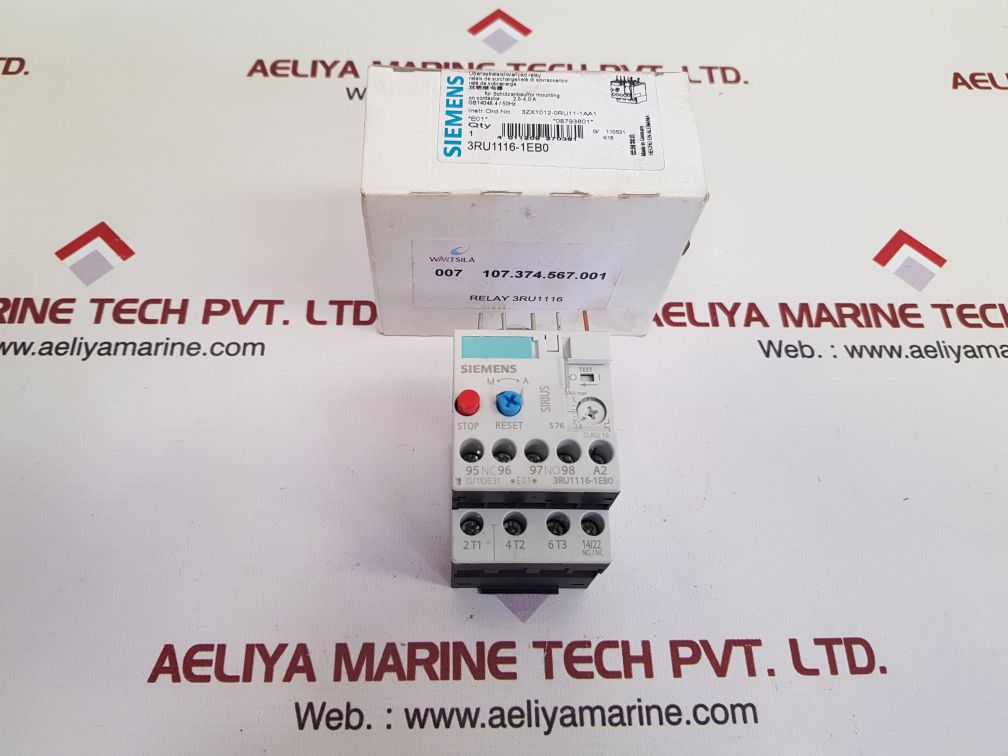Siemens sirius 3ru1116-1eb0 circuit breaker New
