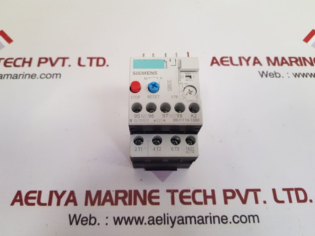 Siemens sirius 3ru1116-1eb0 circuit breaker New
