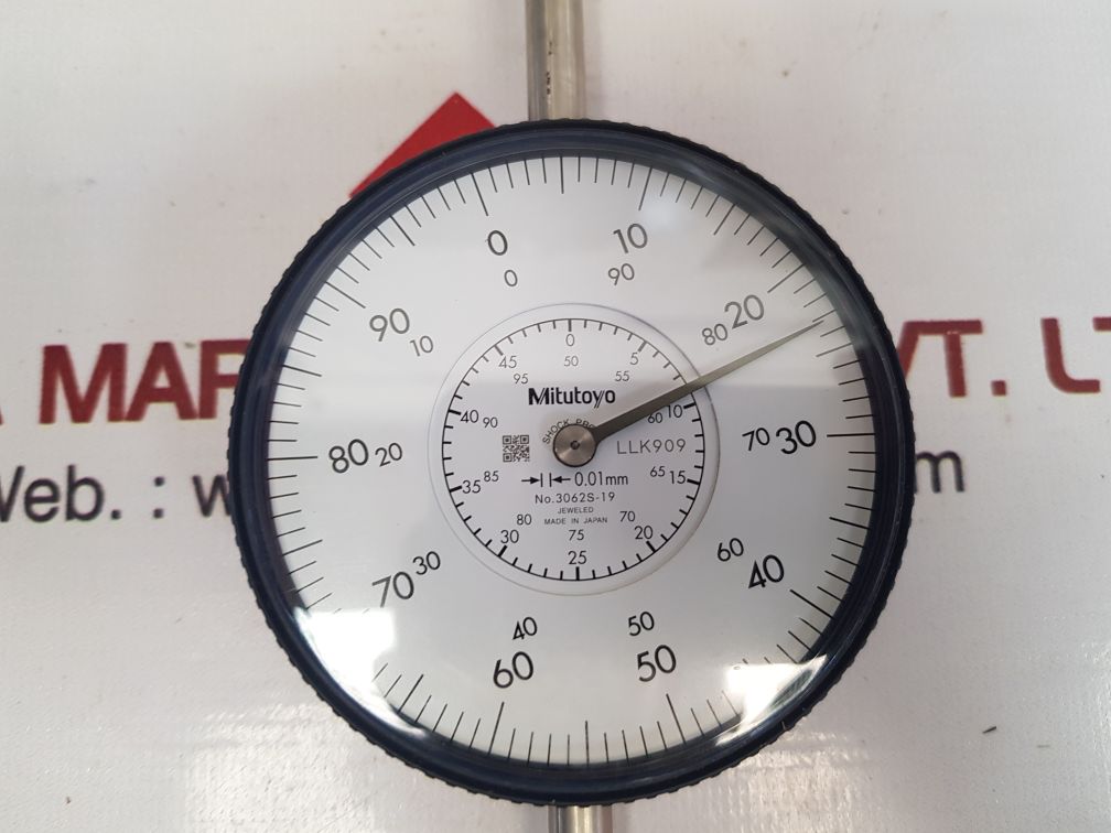 Mitutoyo 3062s-19 dial indicator 0 - 100
