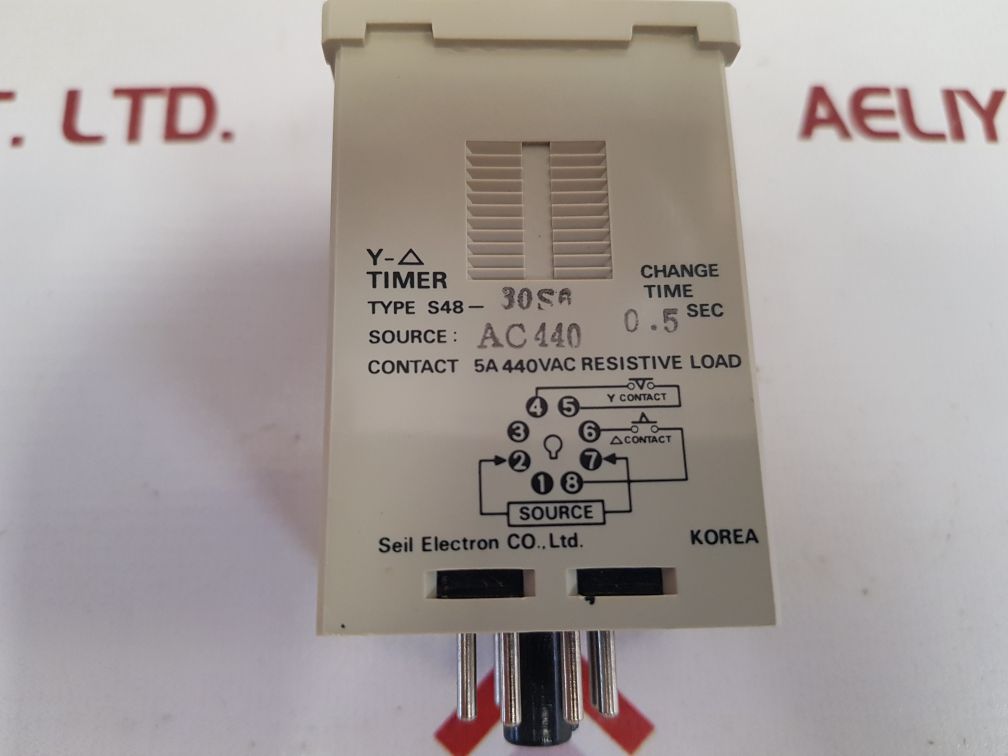 Seil electron s48-30s6 y-delta timer 0-30 sec
