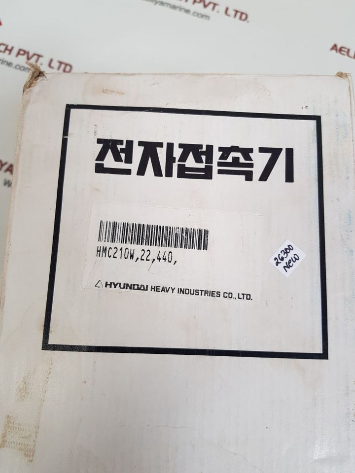 Hyundai hmc210w22 magnetic contactor