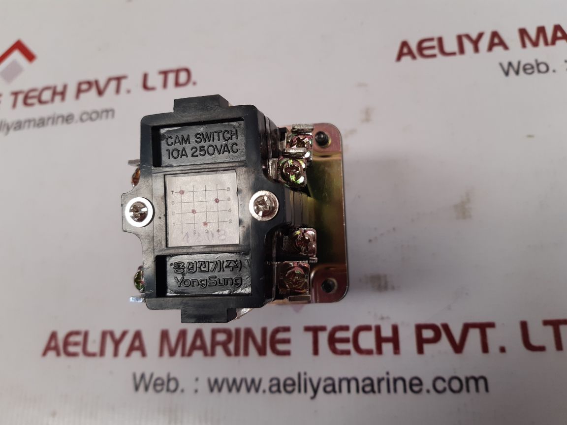 Yong sung cam switch 10a 250vac
