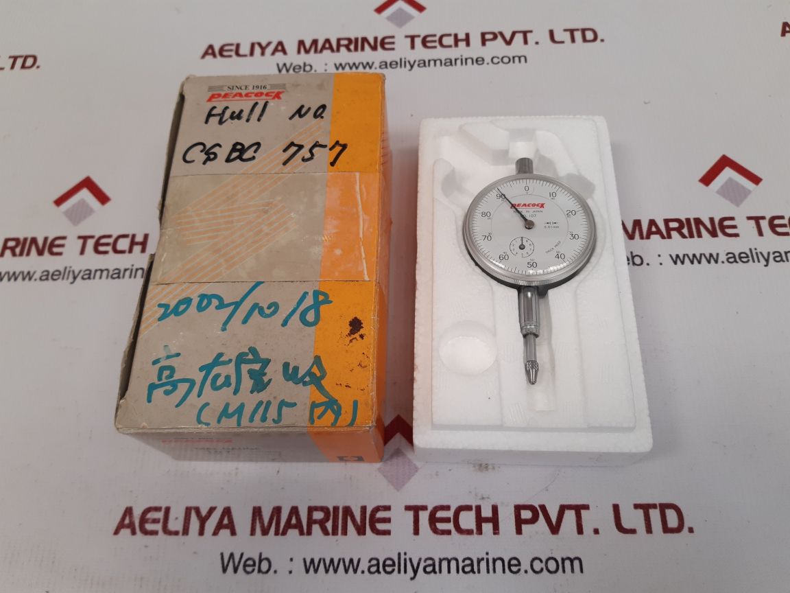 Peacock 107 dial indicator 
