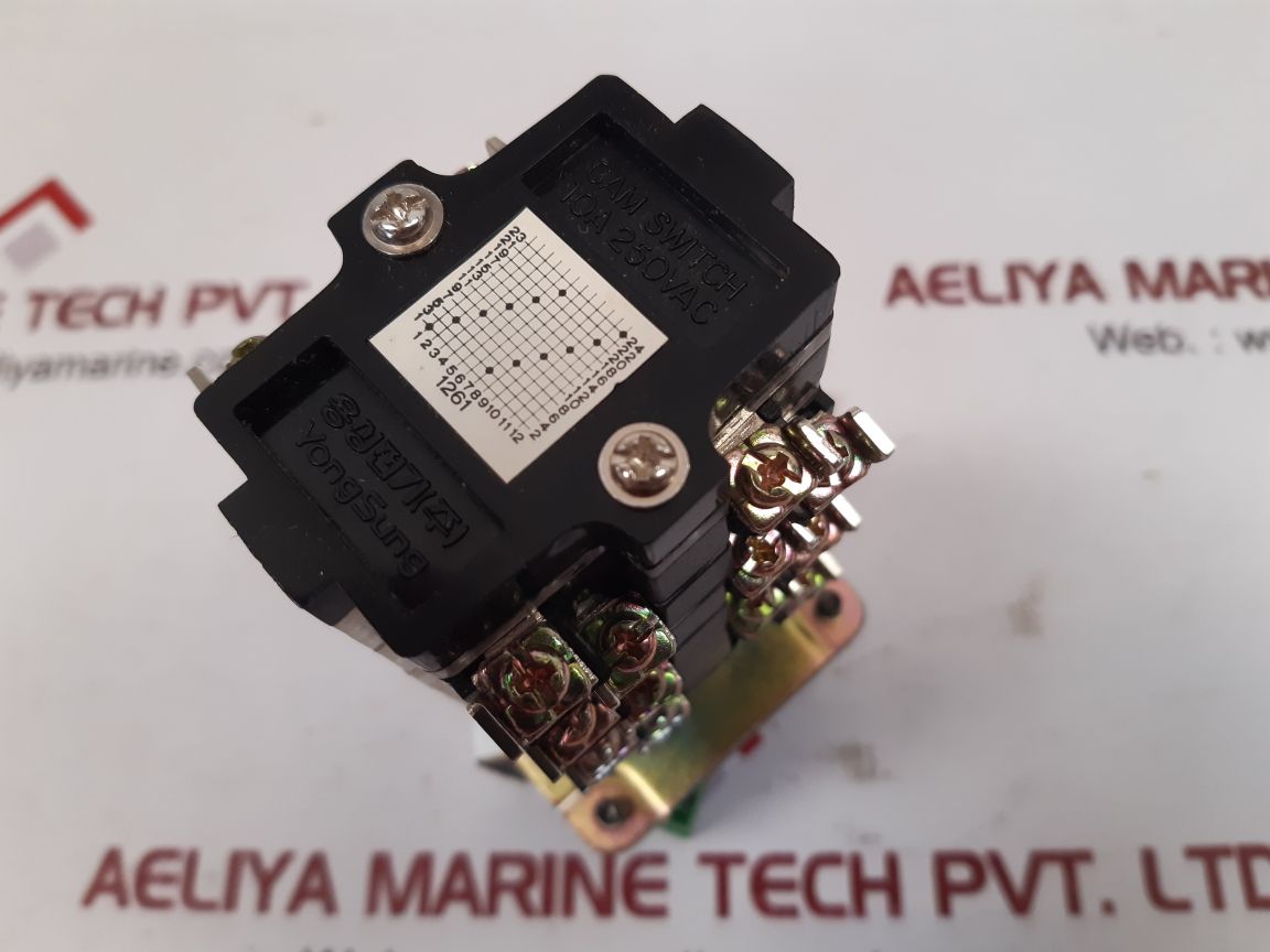 Yong sung cam switch 10a 250vac 