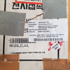 Hyundai hmc400w22 magnetic contactor