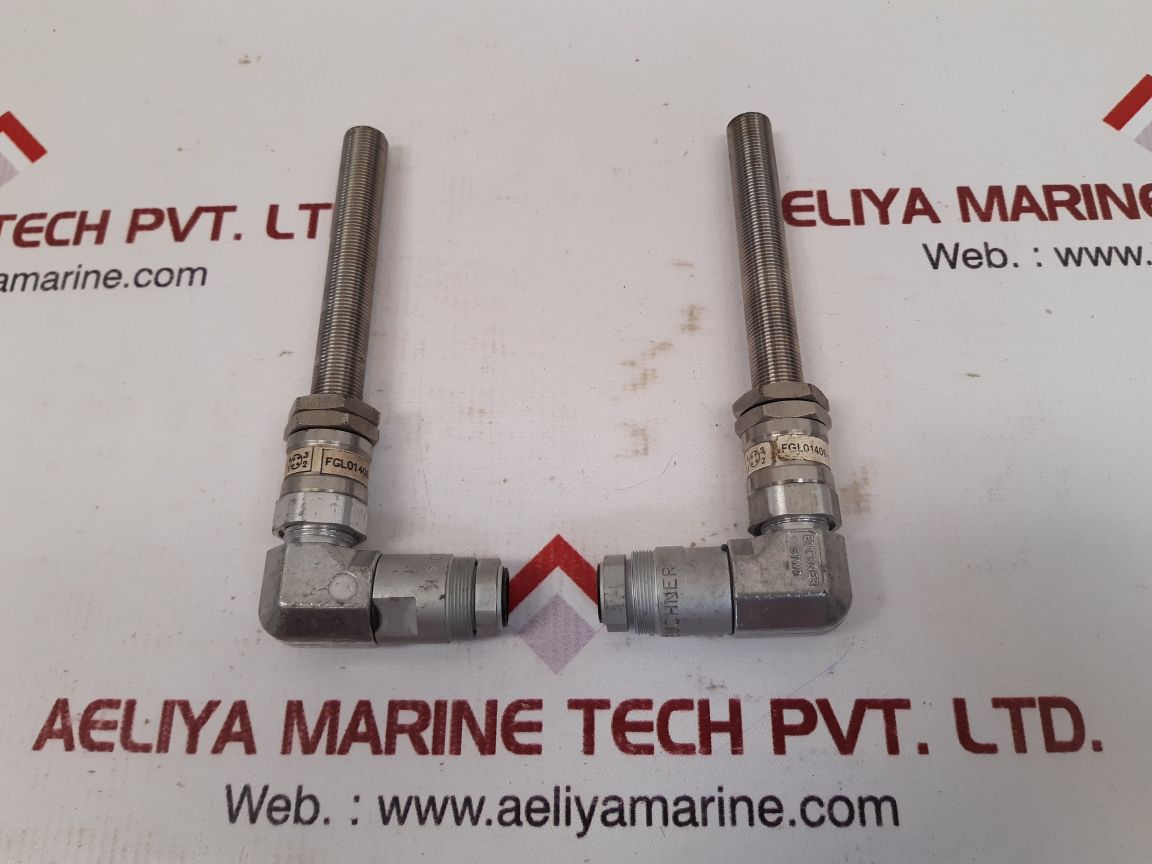 Euchner fgl01406-4h linductive pulse sensor with amplifier new 