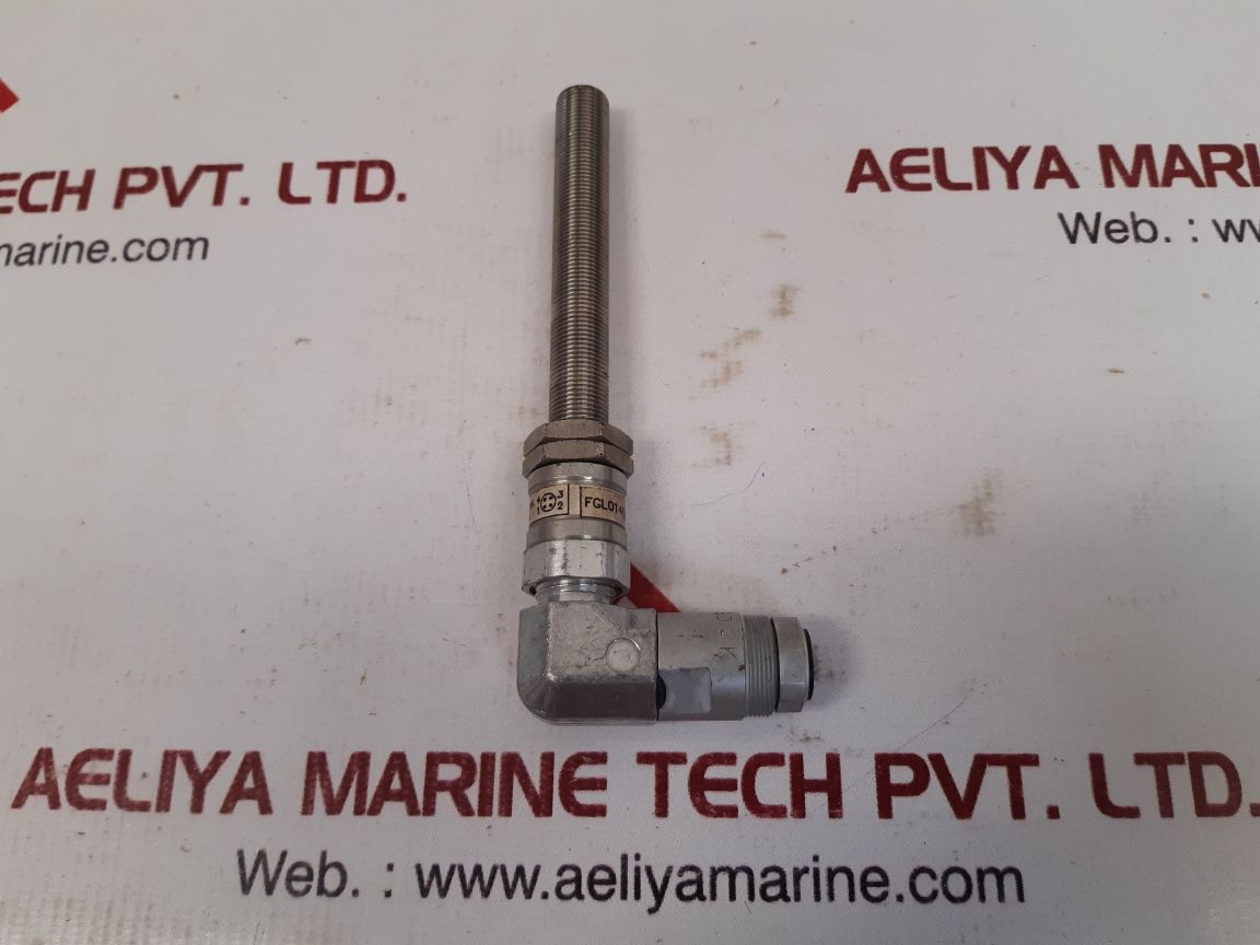 Euchner fgl01406-4h linductive pulse sensor with amplifier new 