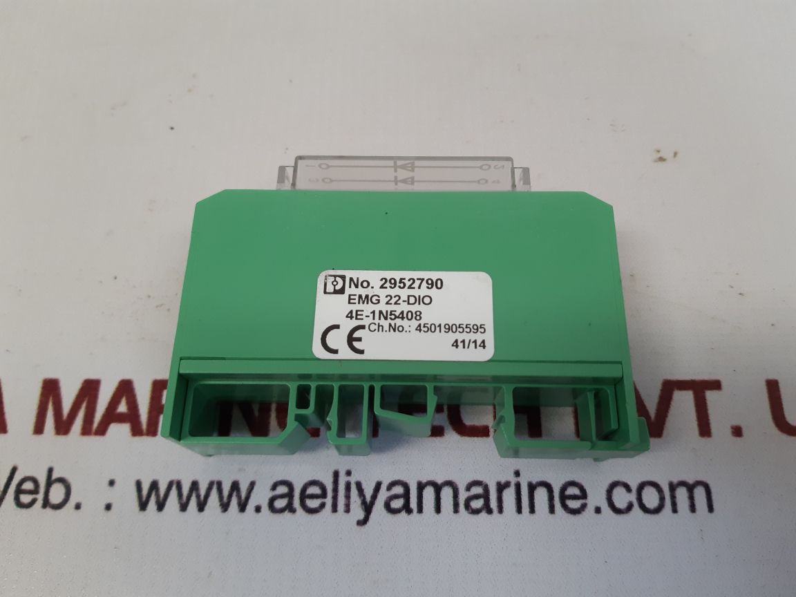Phoenix contact emg 22-dio diode module 2952790 