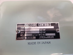 Saginomiya sns-c130w pressure switch
