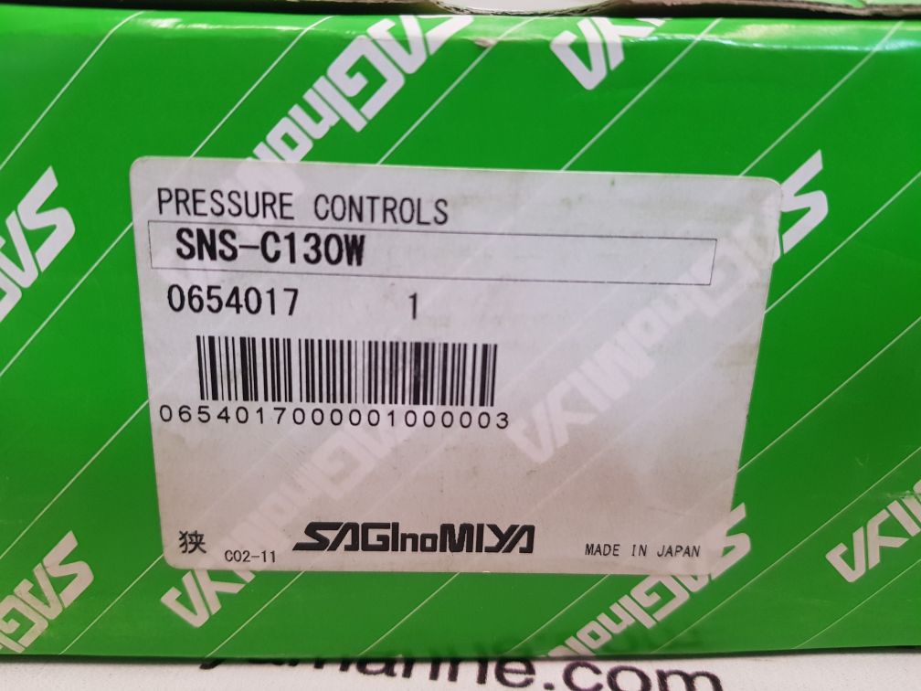 Saginomiya sns-c130w pressure switch
