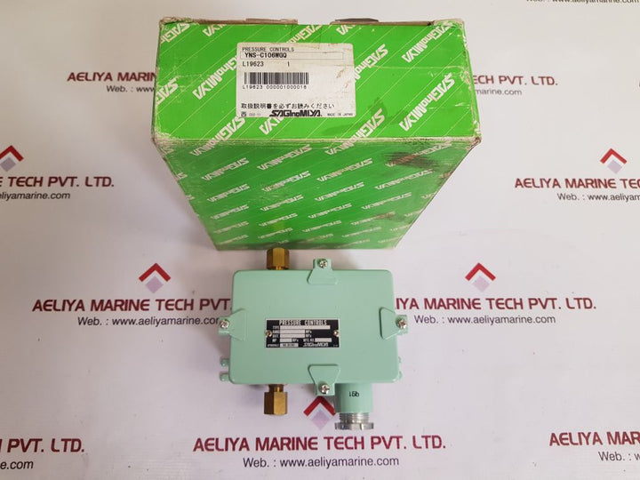 Saginomiya yns-c106wgq pressure switch range 0.02~ 0.35 mpa
