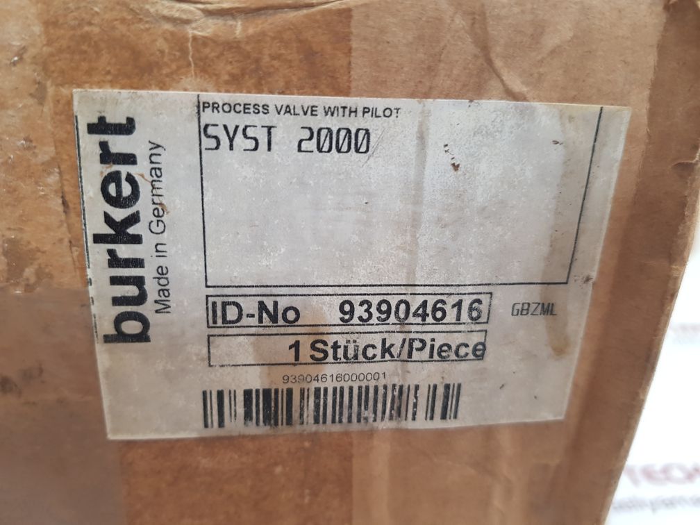 Burkert syst 2000 solenoid valve 00462645 w2zml
