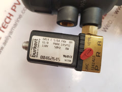 Burkert syst 2000 solenoid valve 00462645 w2zml
