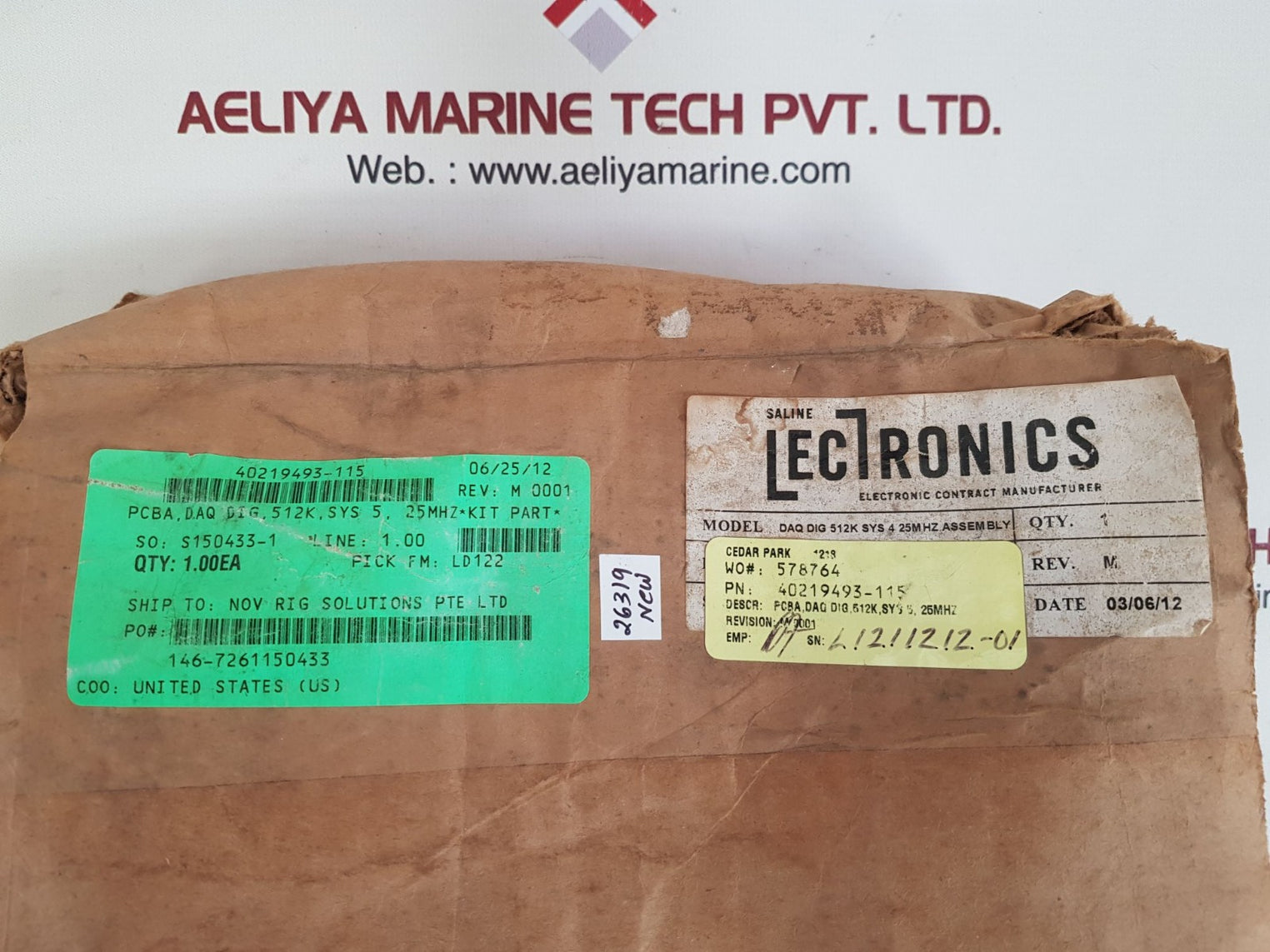 M/d totco 40219493 rev m pcb board 219494-001