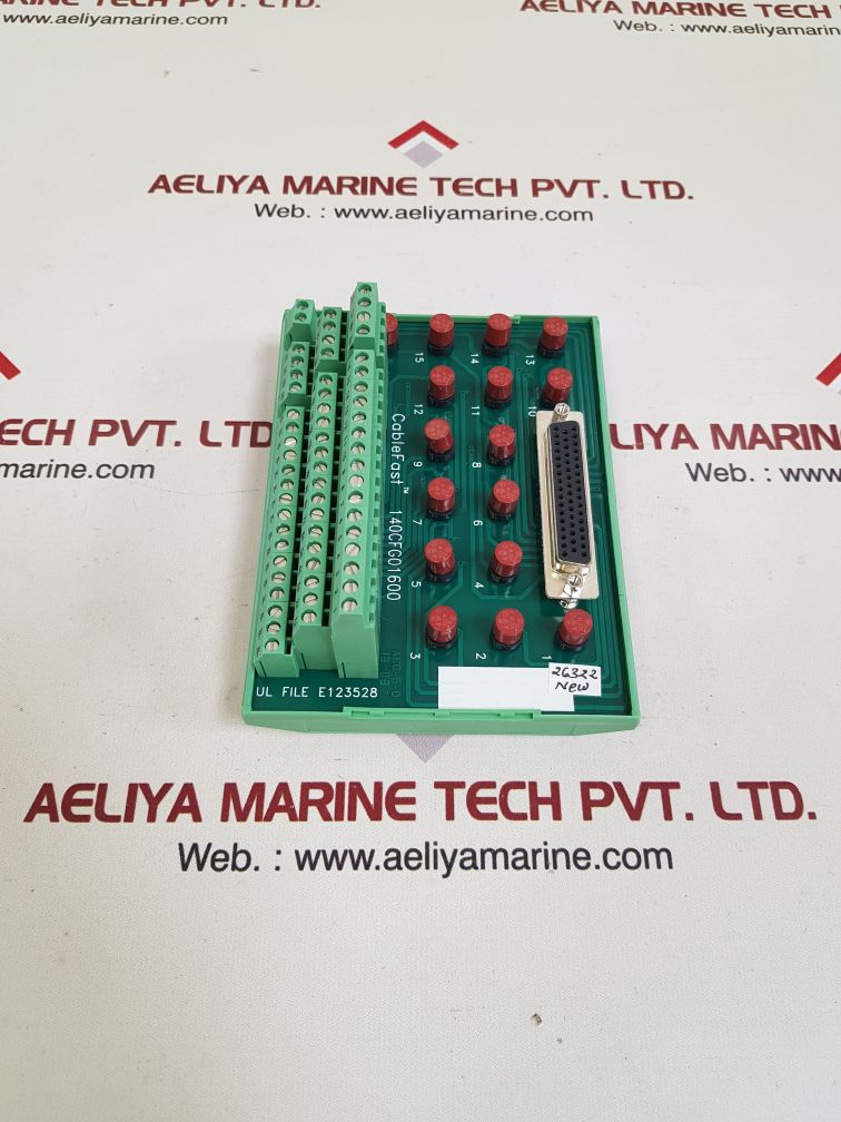 Schneider automation 140 cfg 016 00 cablefast terminal block