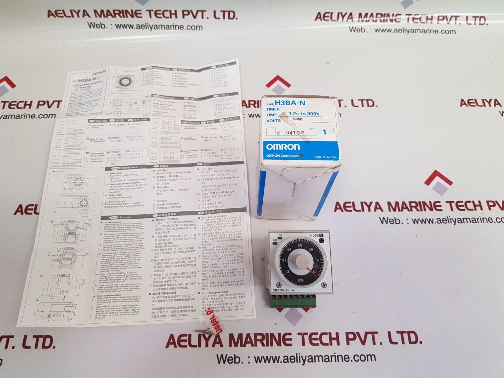 Omron corporation h3ba-n timer 0 to 1.2 min
