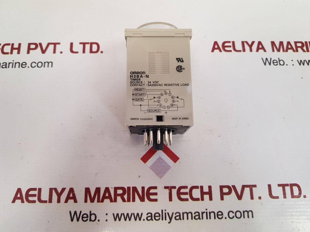 Omron corporation h3ba-n timer 0 to 1.2 min
