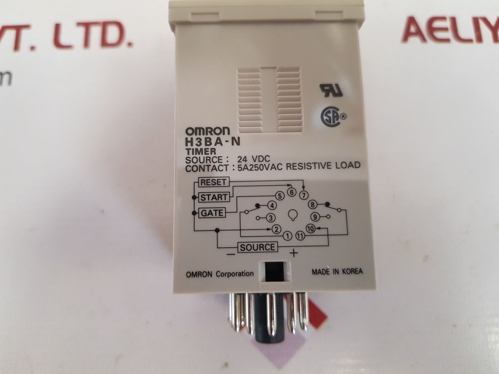 Omron corporation h3ba-n timer 0 to 1.2 min
