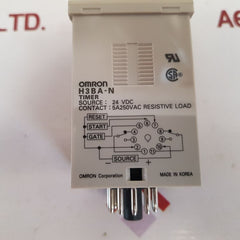Omron corporation h3ba-n timer 0 to 1.2 min
