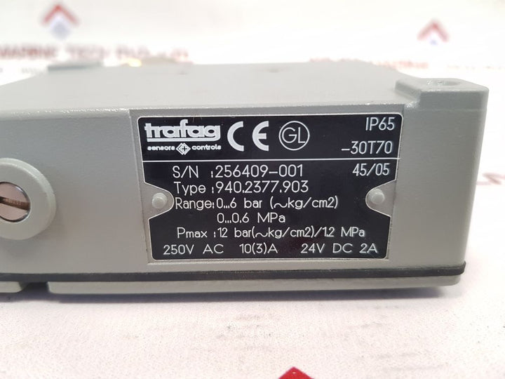 Trafag 940.2377.903 pressure switch 0...6 bar
