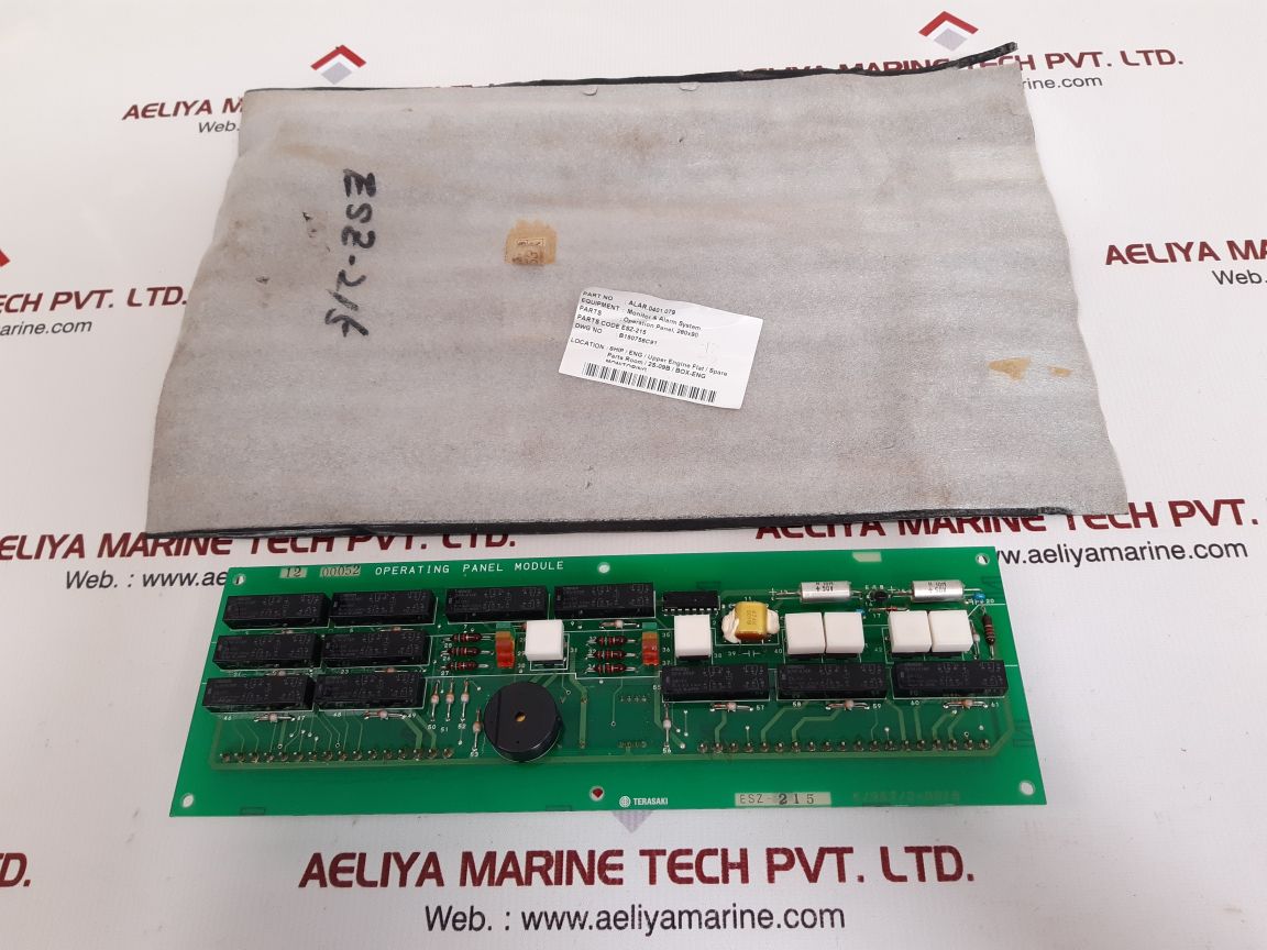 Terasaki esz-215 operating panel module k/957/2-001b New 
