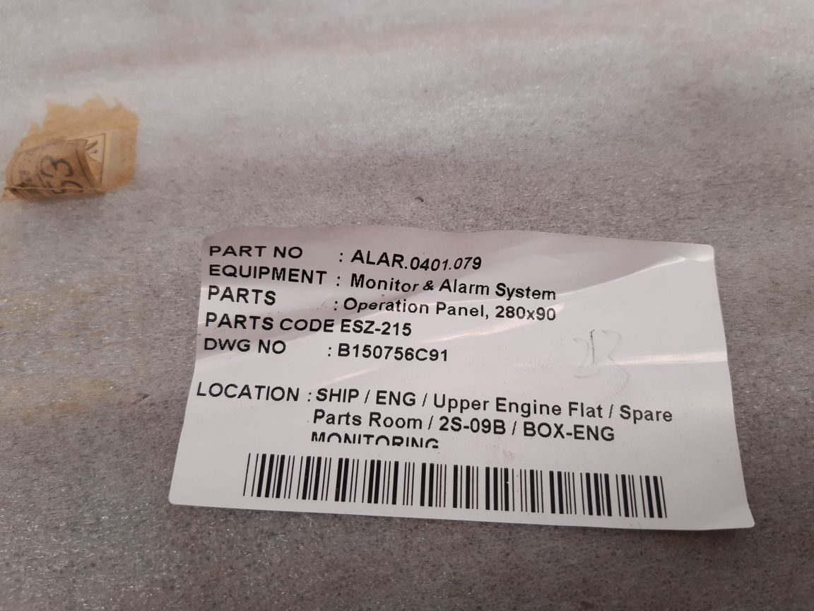 Terasaki esz-215 operating panel module k/957/2-001b New 
