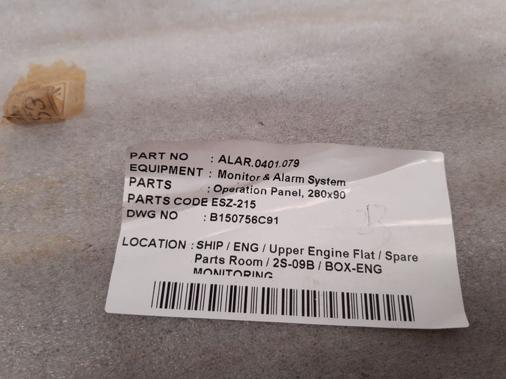 Terasaki esz-215 operating panel module k/957/2-001b New 
