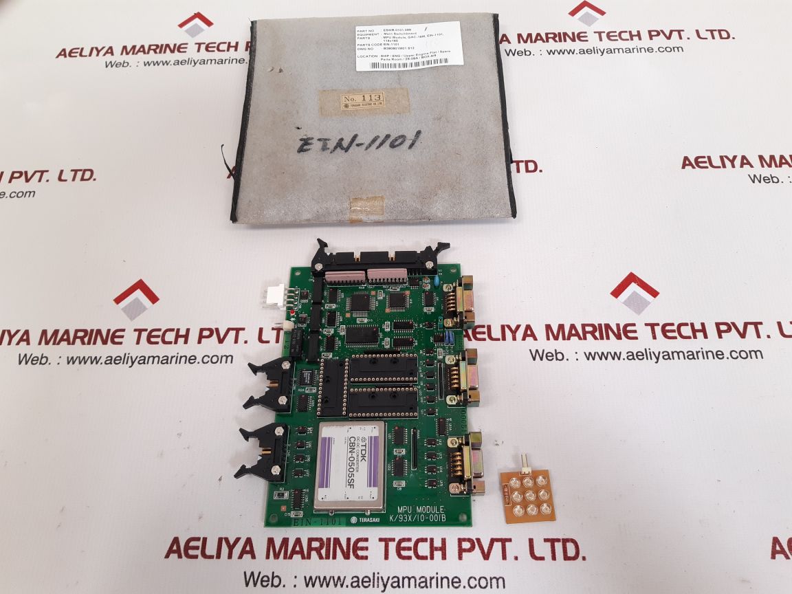 Terasaki ein-1101 mpu module k/93x/10-001b new
