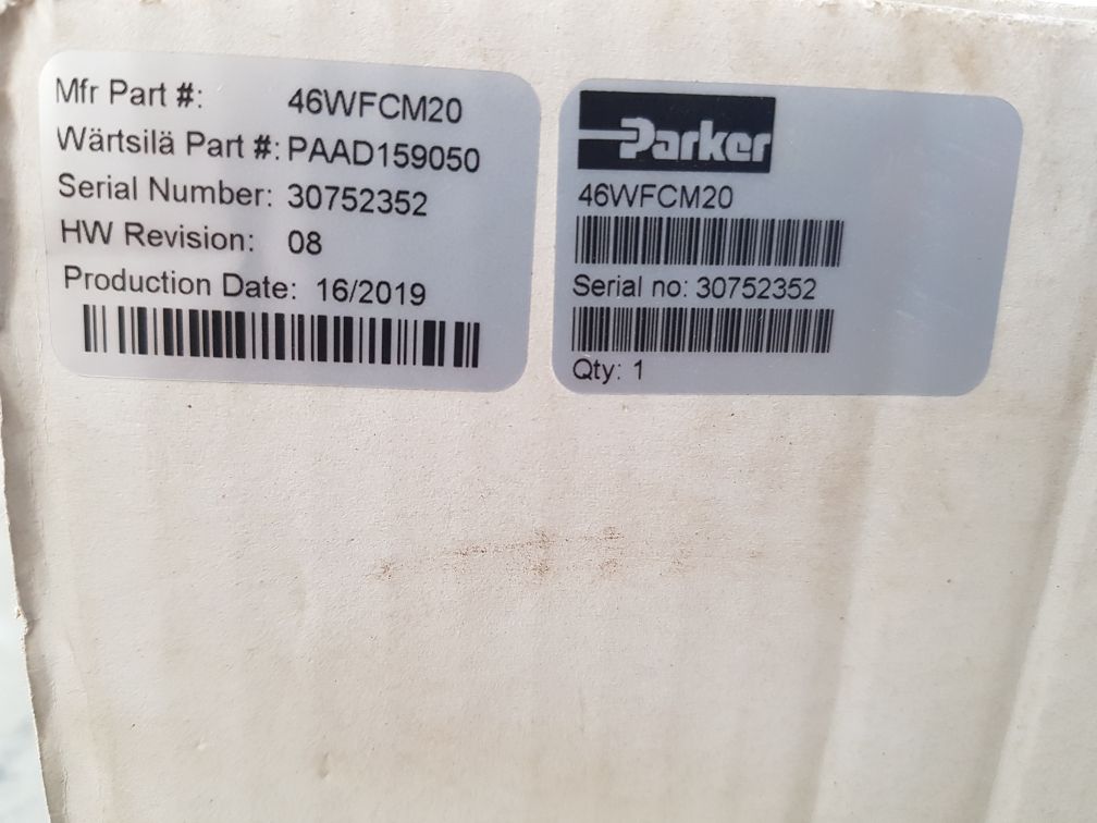 Wartsila rt-flex fcm-20 control unit New 
