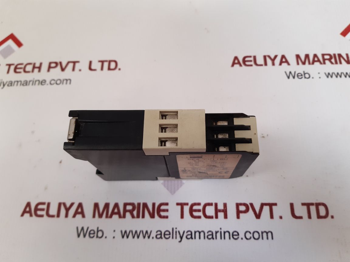 Telemecanique re 4 cv11bu timer relay
