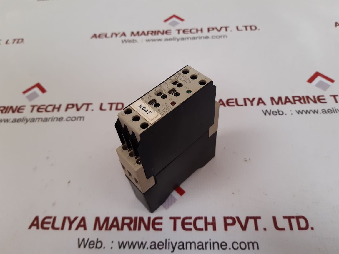 Telemecanique re 4 cv11bu timer relay
