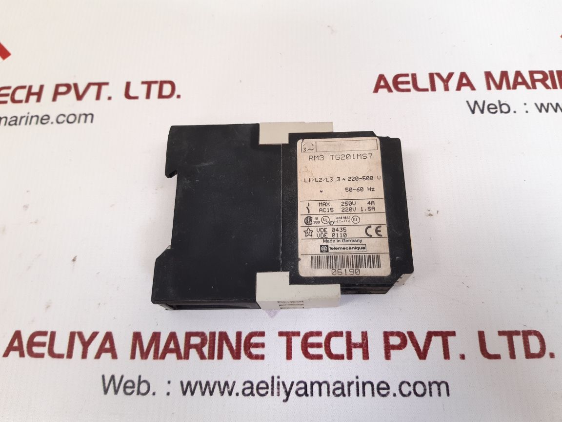 Telemecanique rm3 tg201ms7 relay module Used
