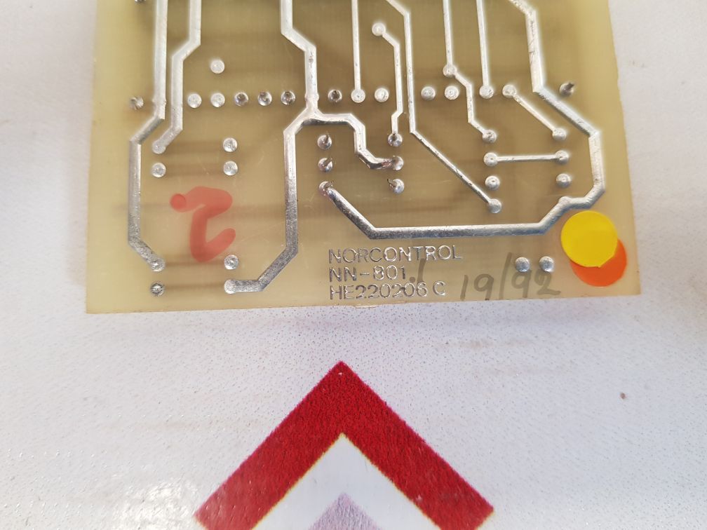 Norcontrol nn-801.1 digital in/output adaptor he220206c Used
