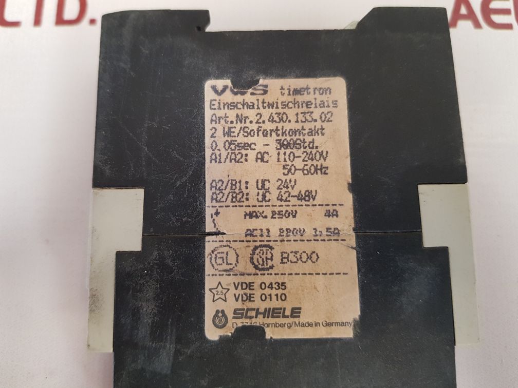 Schiele vws 2.430.133.02 timetron
