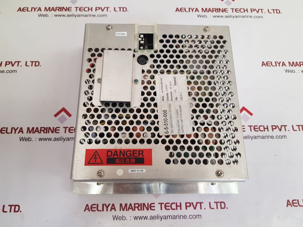 Jrc 6-5-510-000 power supply unit for radar
