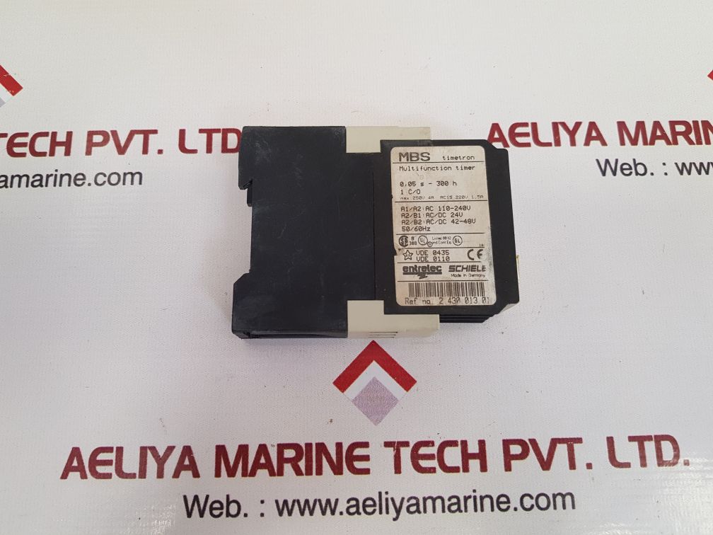 Entrelec schiele mbs 2.430.013.01 multifunction timer
