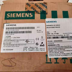 Siemens 6sl32105be155uv0 sinamics v20
