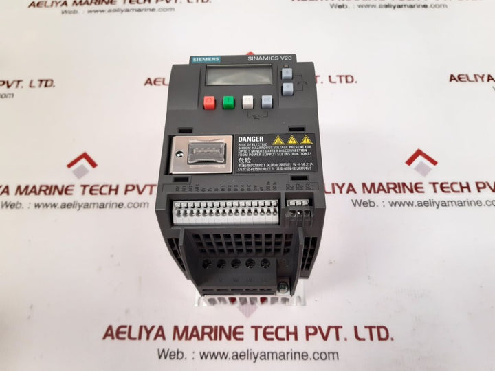Siemens 6sl32105be155uv0 sinamics v20
