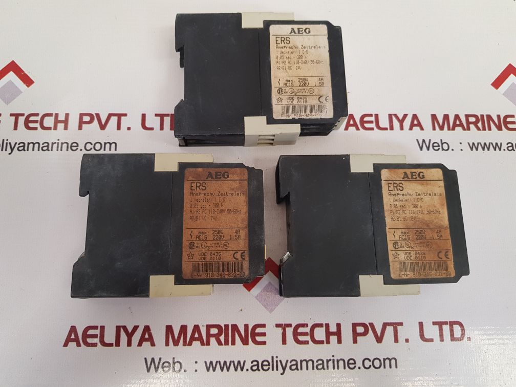 Aeg ers 910-346-632-00 contact time relay
