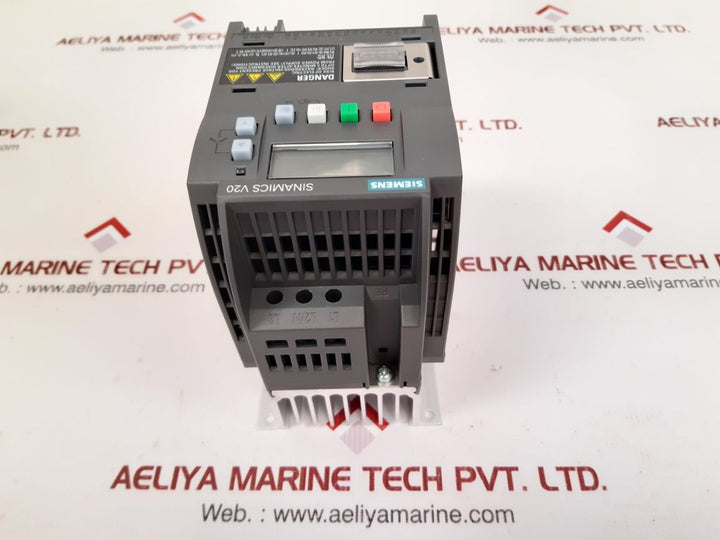 Siemens 6sl32105be155uv0 sinamics v20
