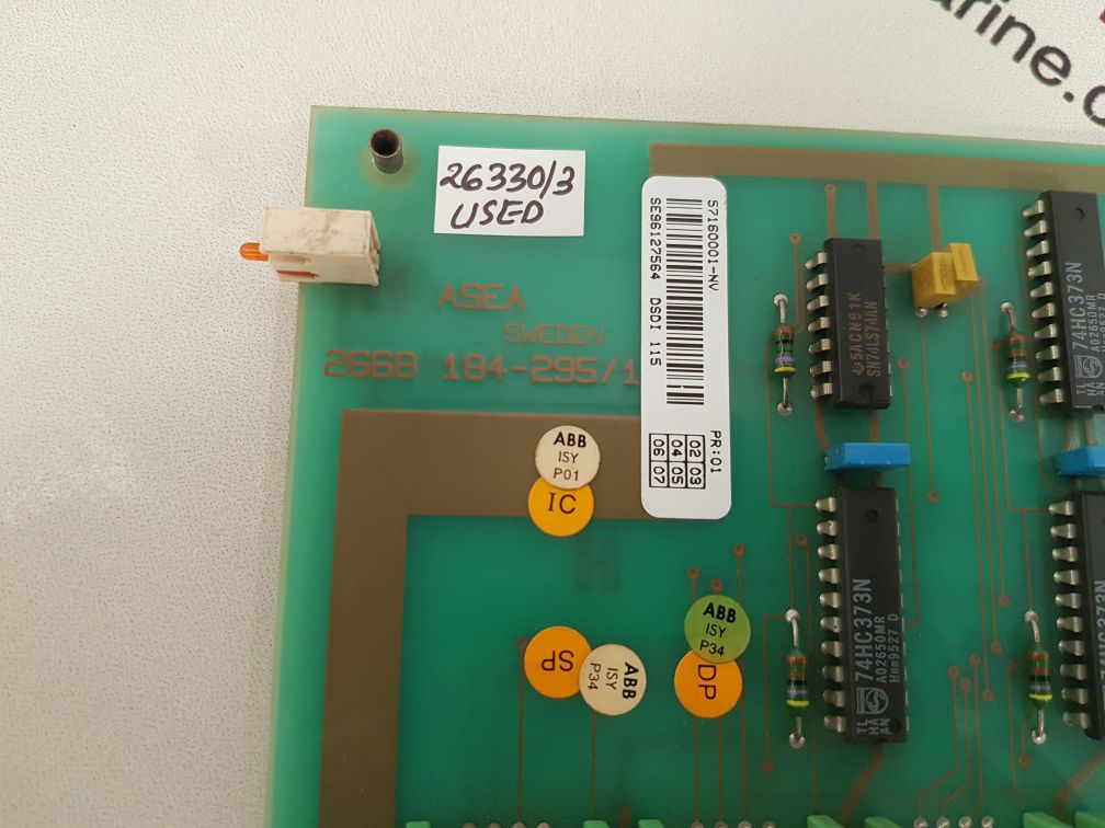 Abb dsdi 115 digital input module 57160001-nv