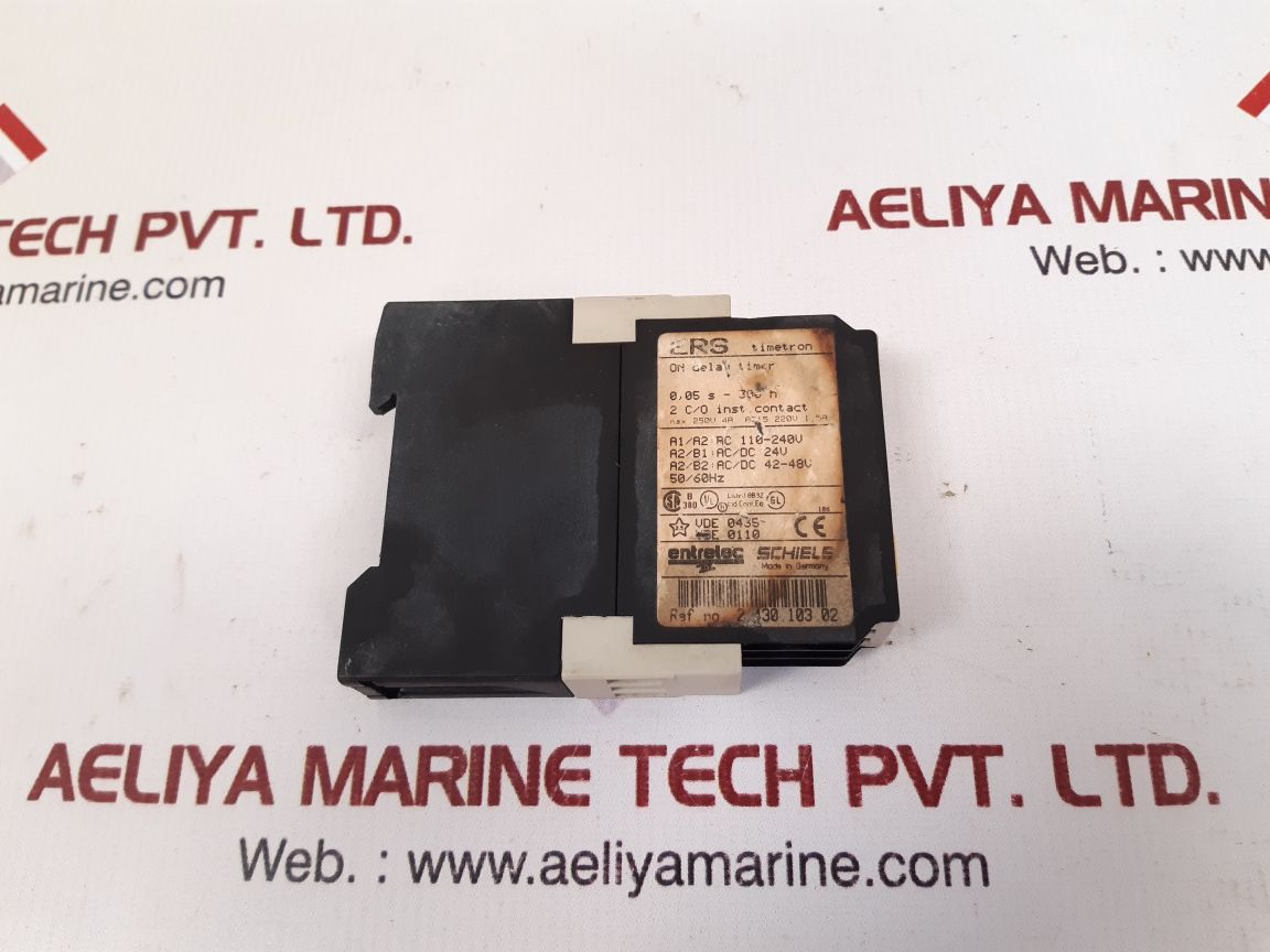 Entrelec schiele ers on delay timer 2.430.103.02