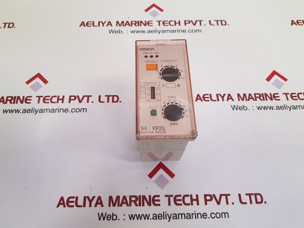 Omron se-kp2n motor protective relay 
