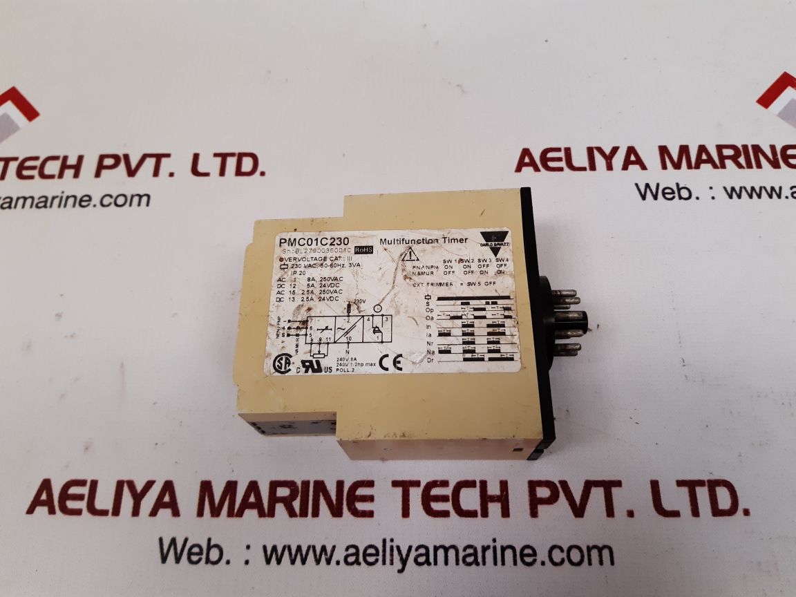 Carlo gavazzi pmc01c230 multifunction timer
