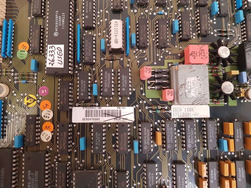 Abb dsca 140a pc board 57520001-bp