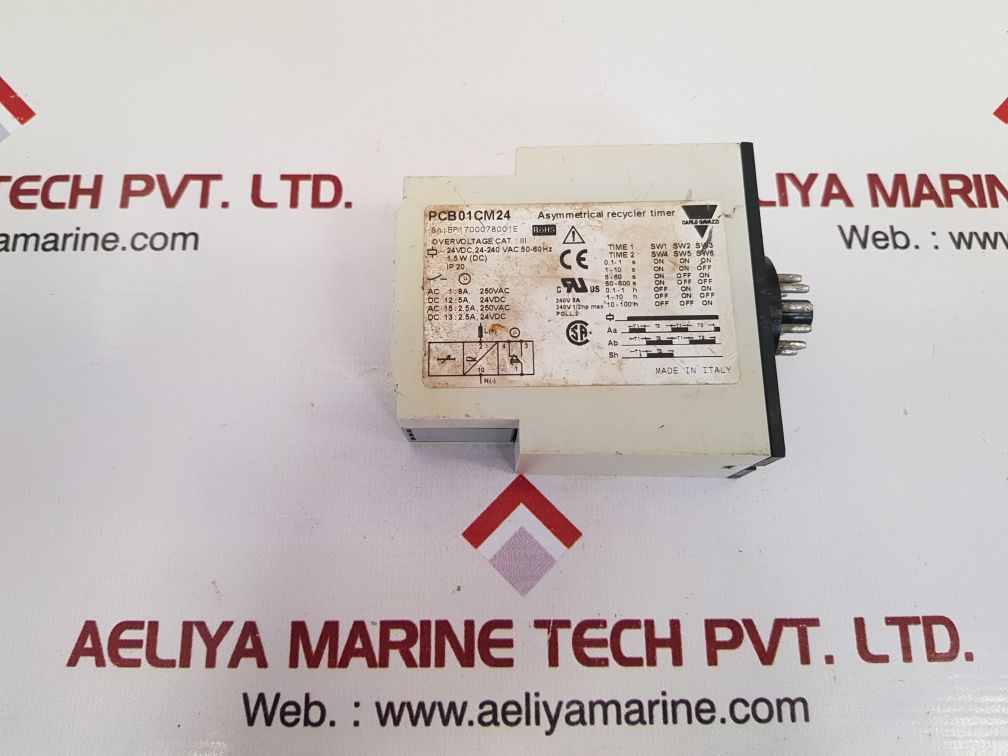 Carlo gavazzi pcb01cm24 time delay relay
