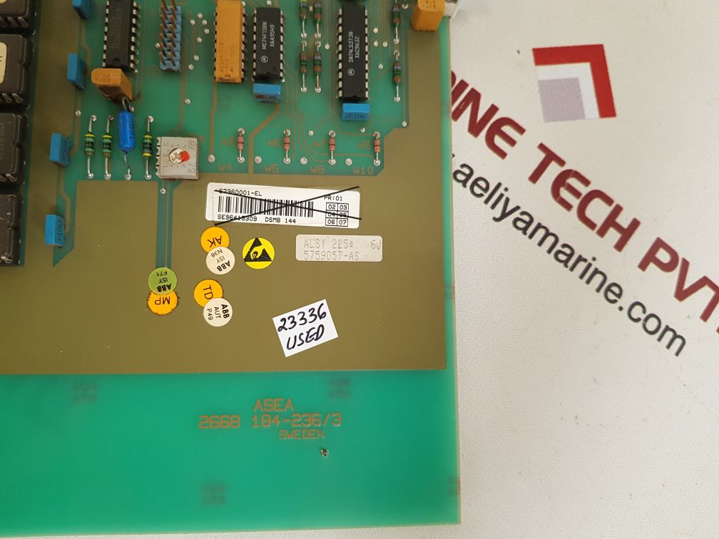 Abb 2668 184-236/3 memory module 5759057-as
