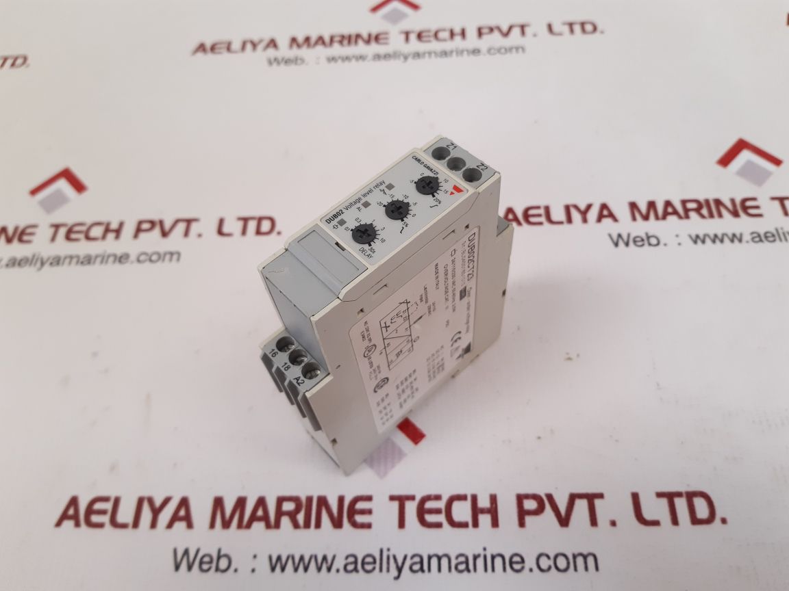 Carlo gavazzi dub02ct23 over-under voltage relay dub02
